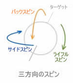 三方向のスピン