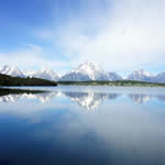 Jackson Lake and Teton Range